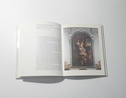 Pagina interna con pala d altare e testo storico su Nave io libro carmine