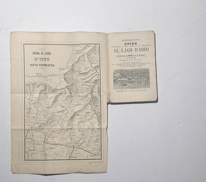 Carta topografica Lago d’Iseo Valle Camonica iolibrocarmine
