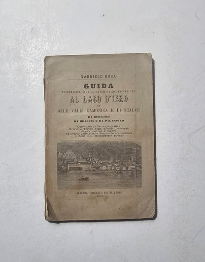 Guida Lago d’Iseo Gabriele Rosa 1874 iolibrocarmine

