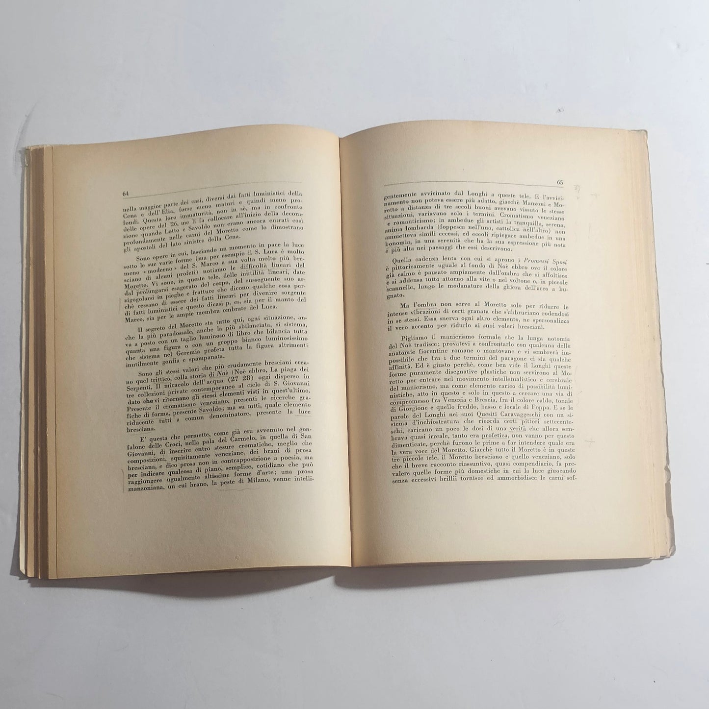 iolibrocarmine libro arte rinascimento italiano analisi critica moretto pagine interne
