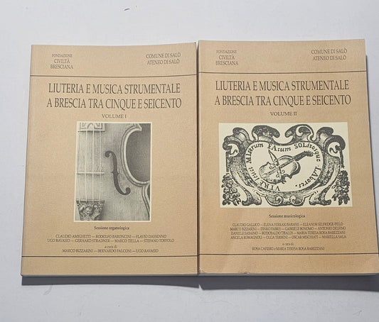 liuteria e musica strumentale brescia cinque seicento volumi copertina
