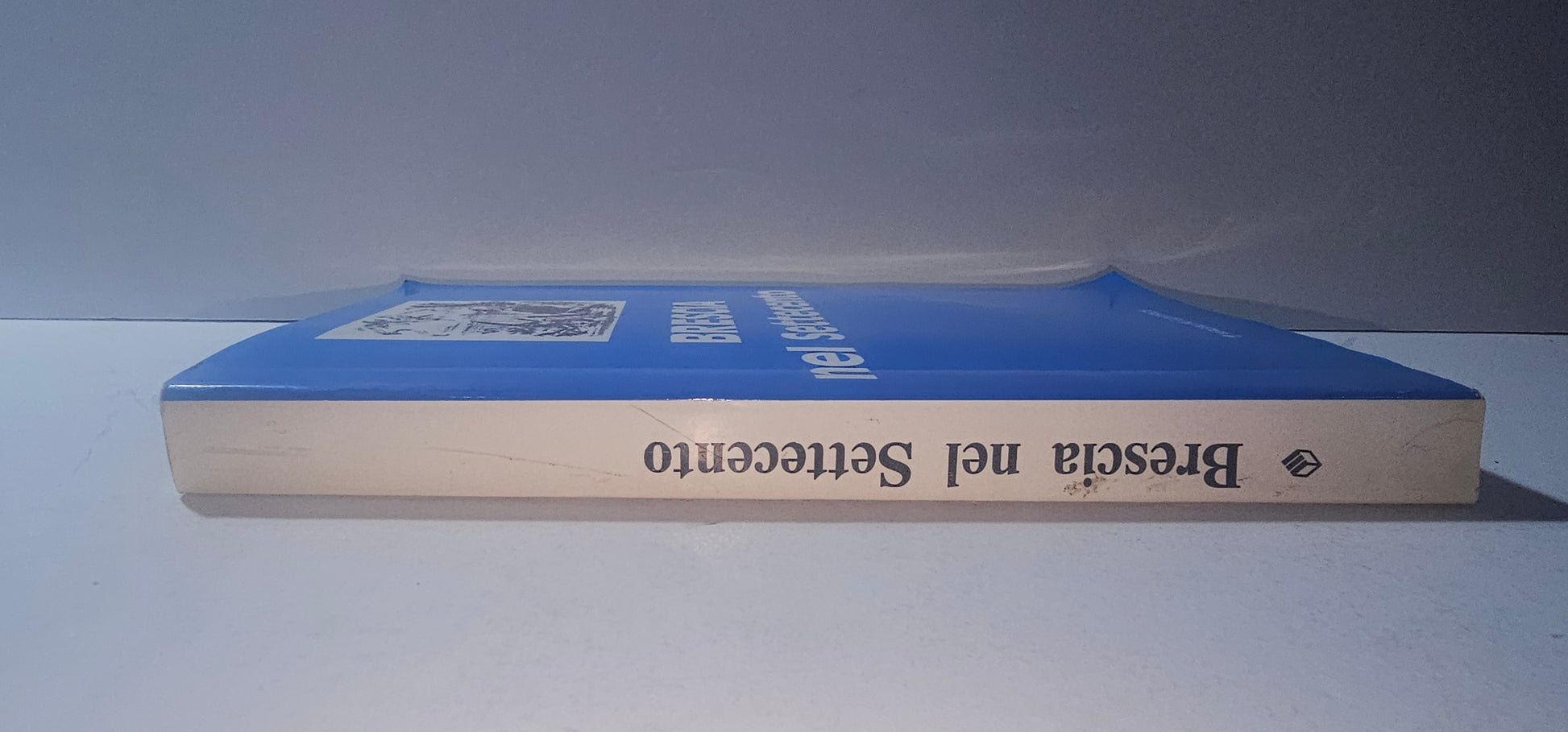 Dorso del volume Brescia nel Settecento Magalini Editrice iolibrocarmine