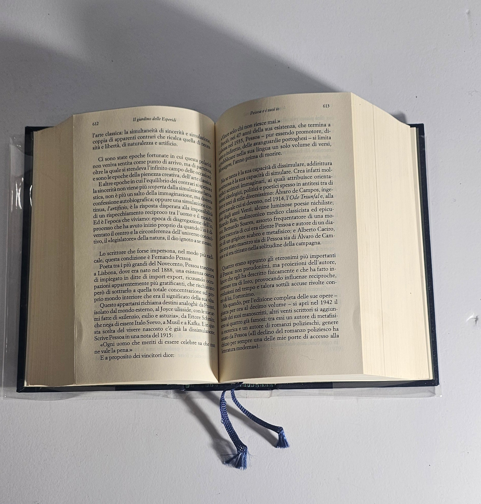 Pagine interne letteratura italiana Pontiggia io libro carmine
