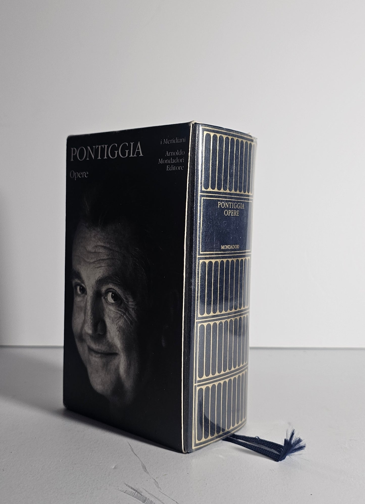 Libro Pontiggia Opere Meridiani Mondadori io libro carmine
