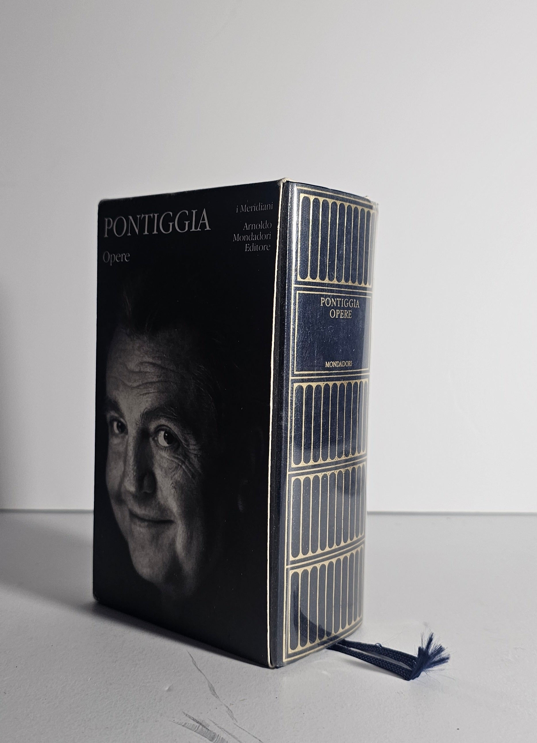 Libro Pontiggia Opere Meridiani Mondadori io libro carmine
