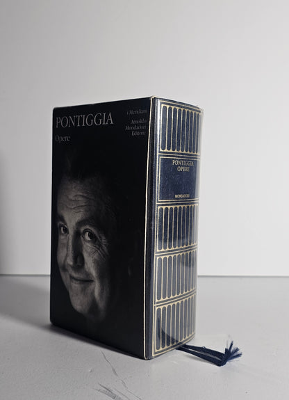 Libro Pontiggia Opere Meridiani Mondadori io libro carmine
