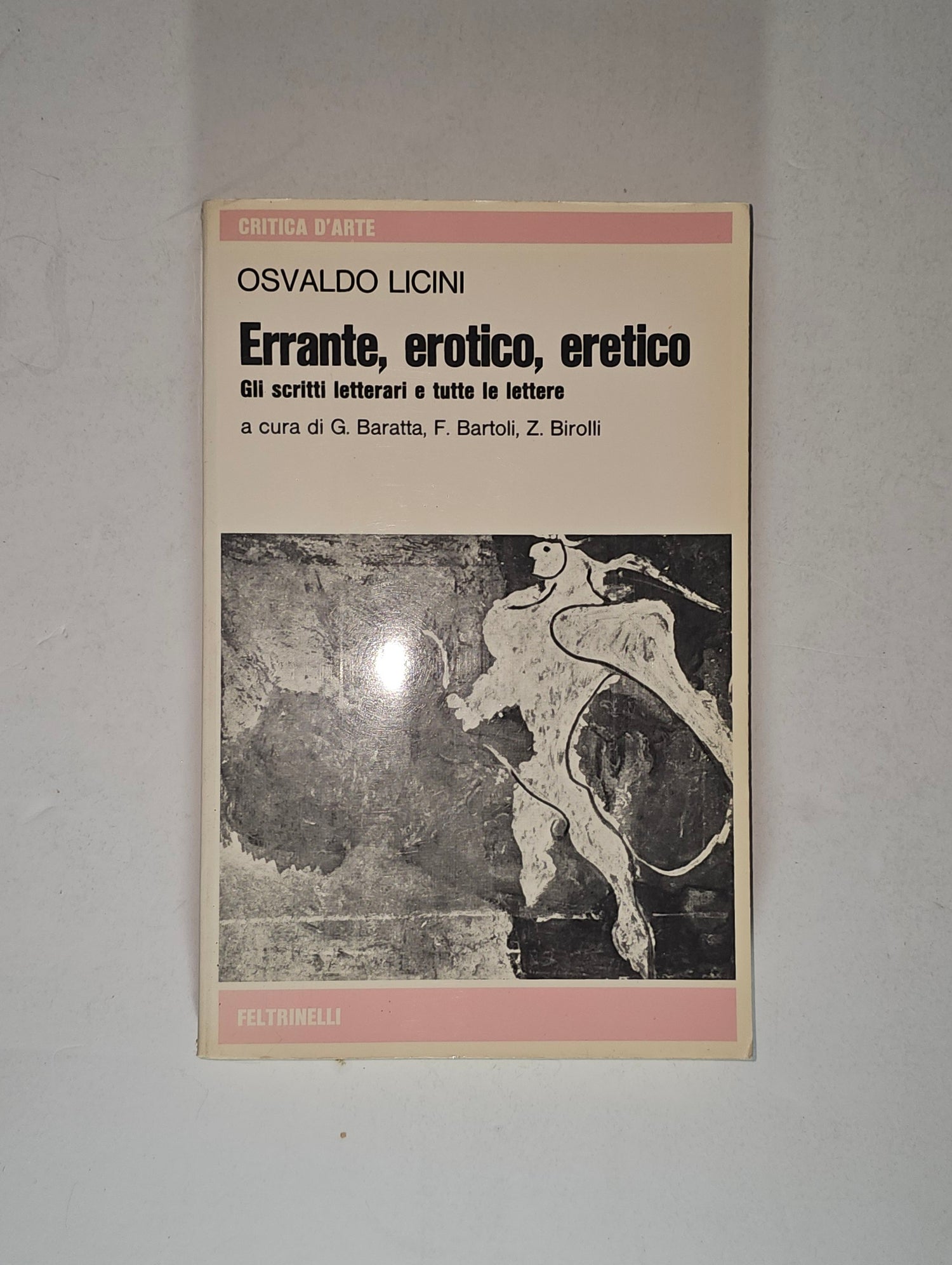 iolibrocarmine osvaldo licini libro copertina feltrinelli 1974
