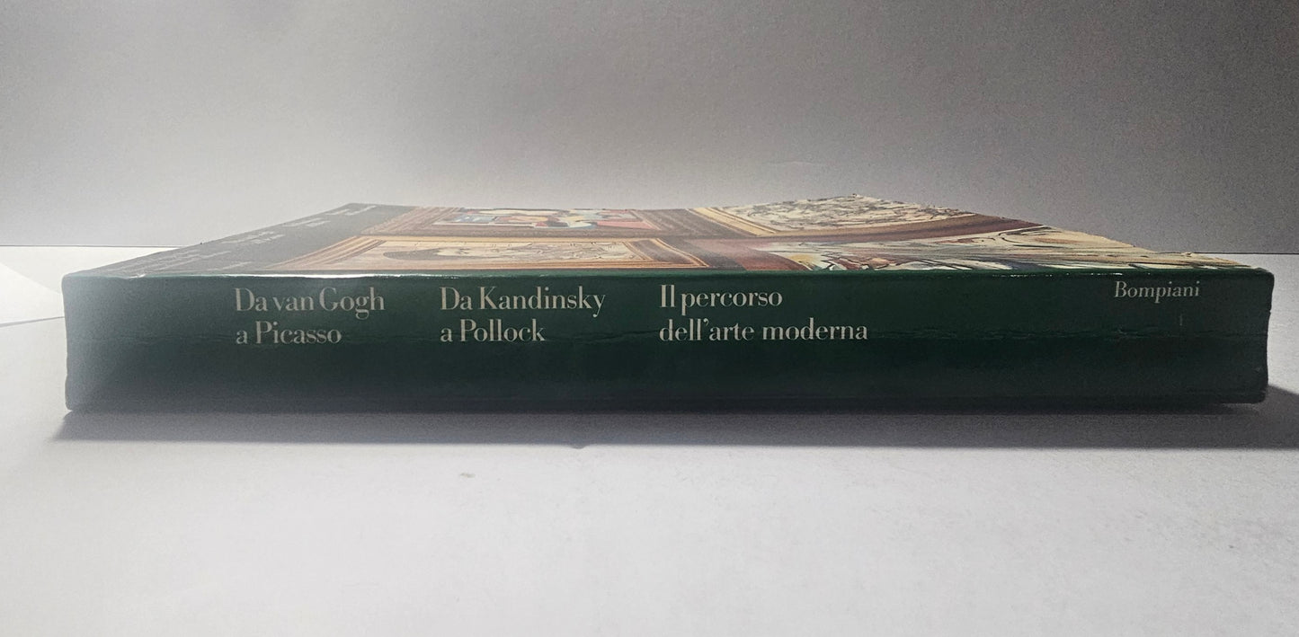 Dorso del volume Il percorso dell arte moderna Bompiani iolibrocarmine
