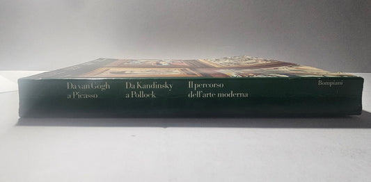 Dorso del volume Il percorso dell arte moderna Bompiani iolibrocarmine

