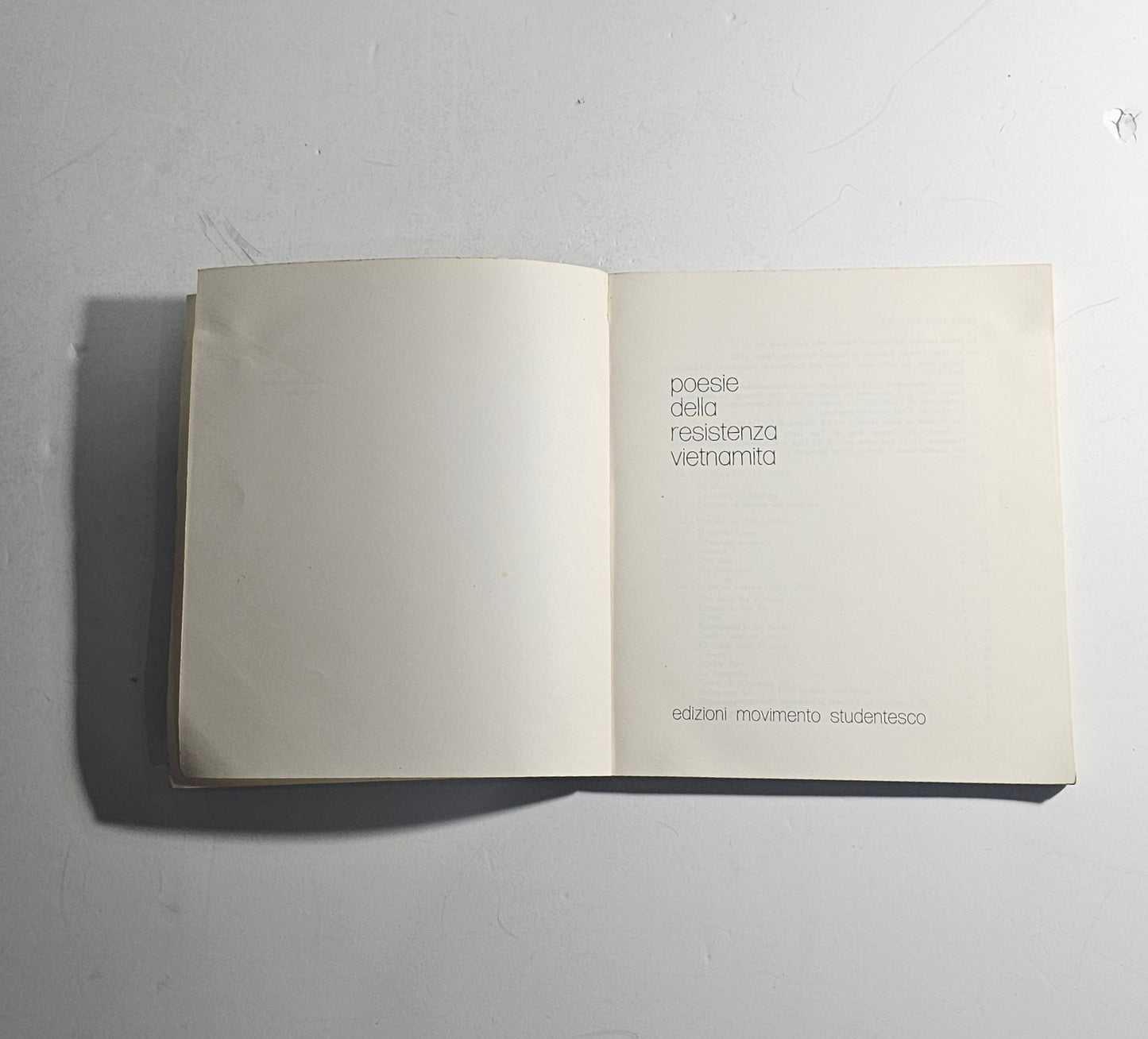 iolibrocarmine frontespizio poesia vietnamita movimento studentesco
