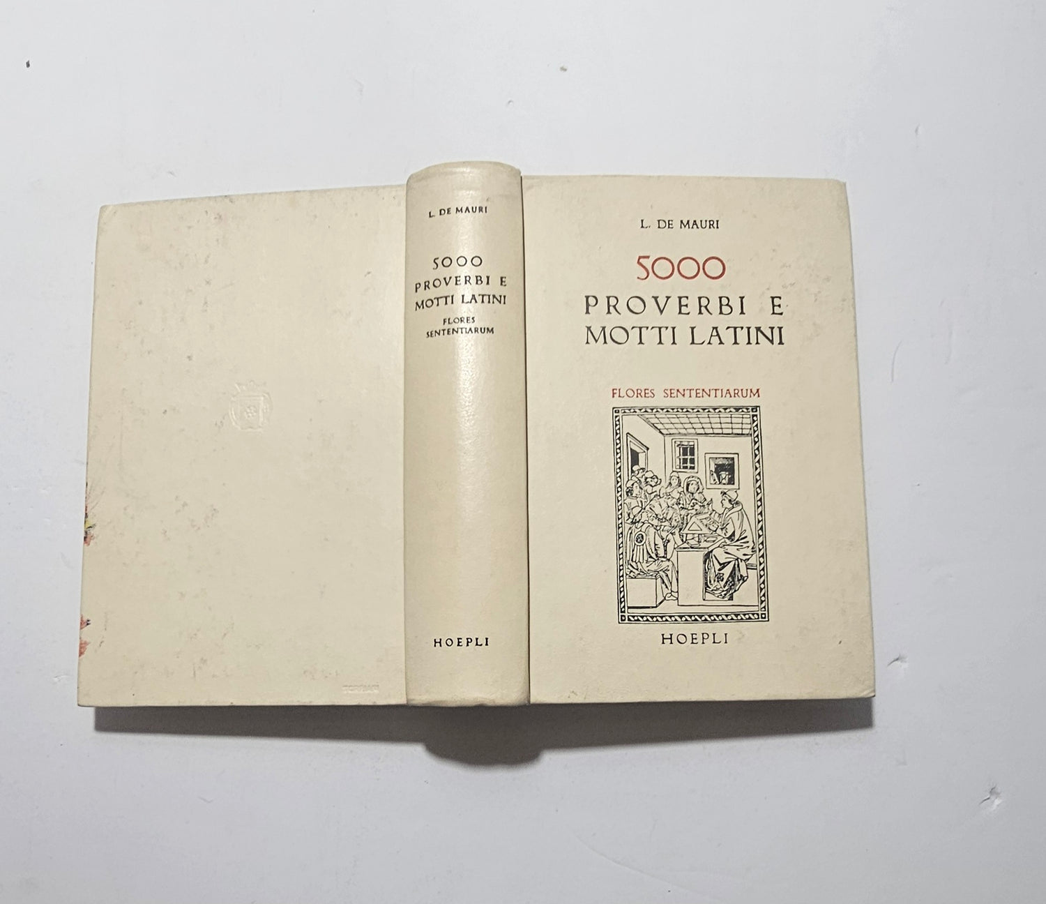 copertina 5000 proverbi e motti latini hoepli
