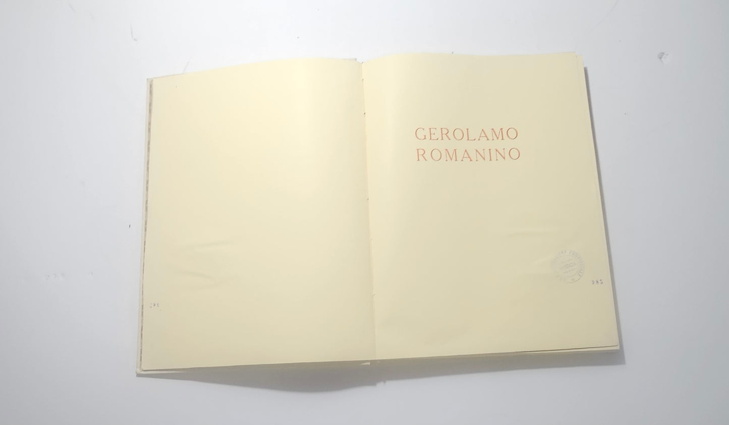 Titolo interno Gerolamo Romanino libro arte rinascimentale iolibrocarmine