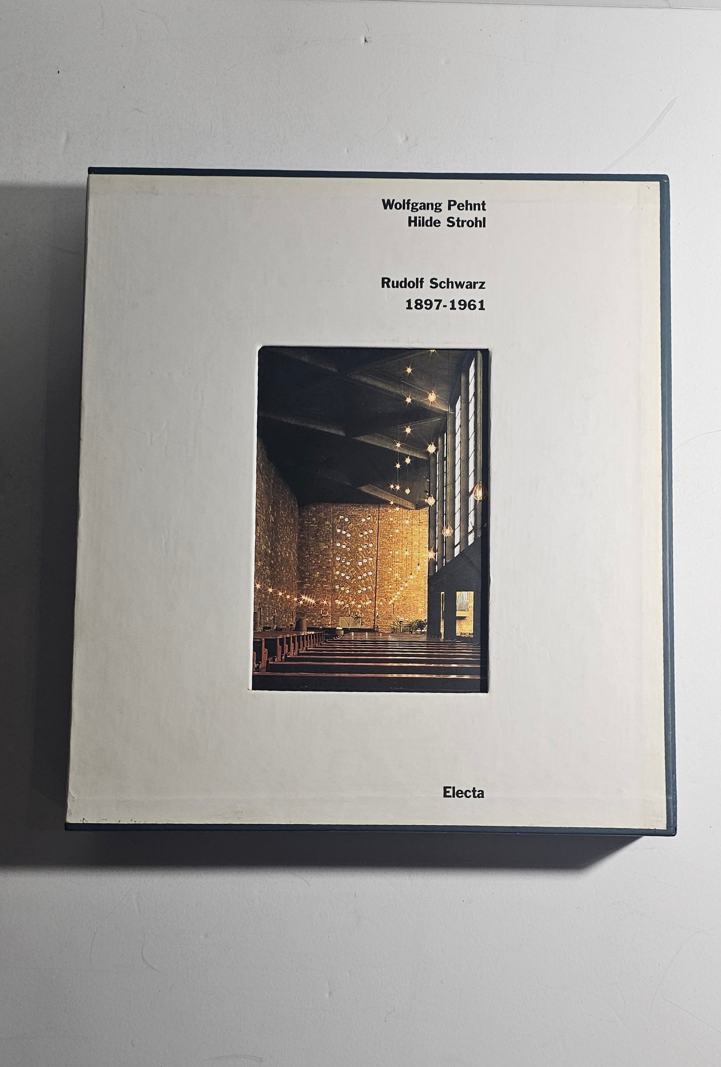 iolibrocarmine copertina Rudolf Schwarz 1897-1961 Electa architettura moderna tedesca

