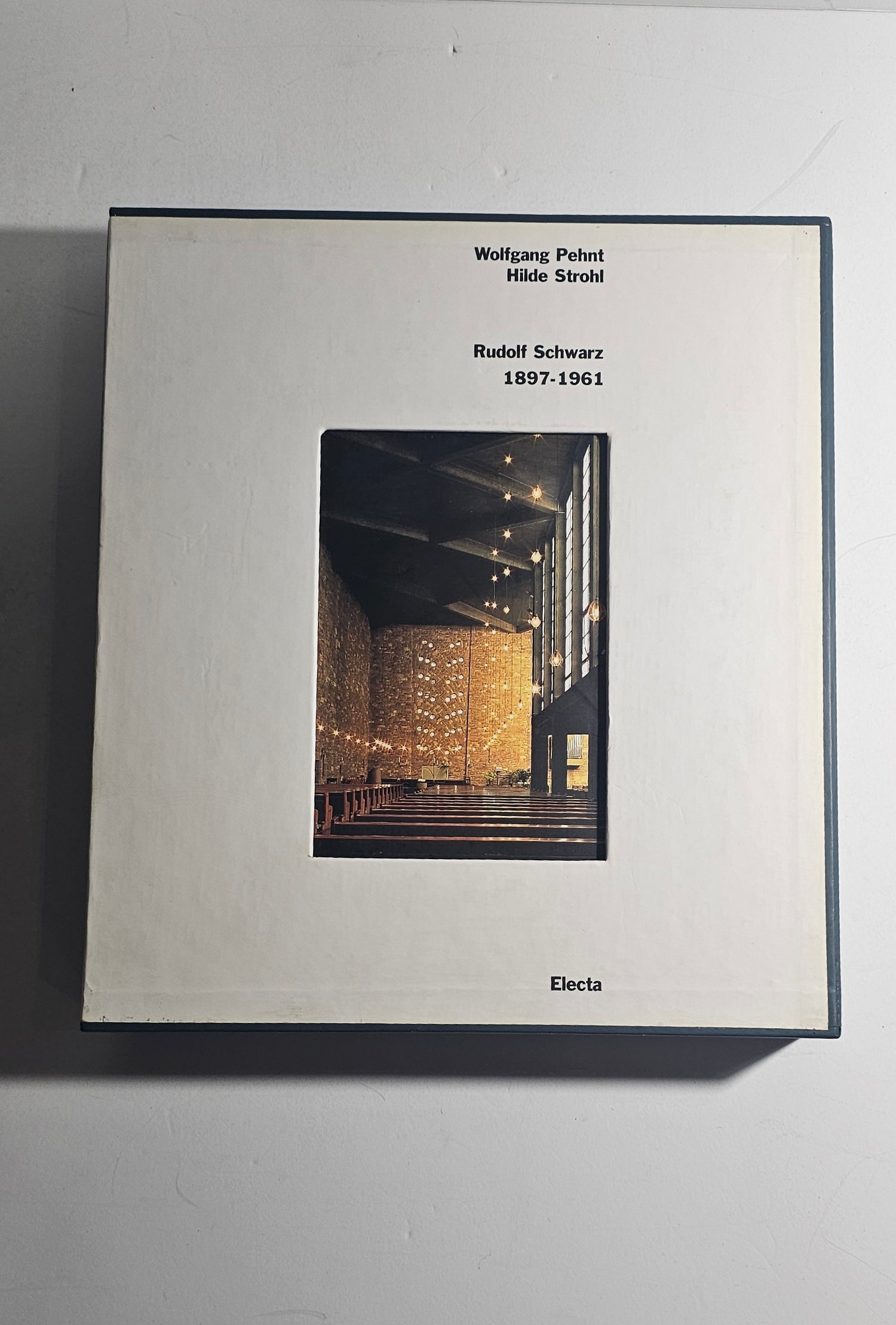 iolibrocarmine copertina Rudolf Schwarz 1897-1961 Electa architettura moderna tedesca
