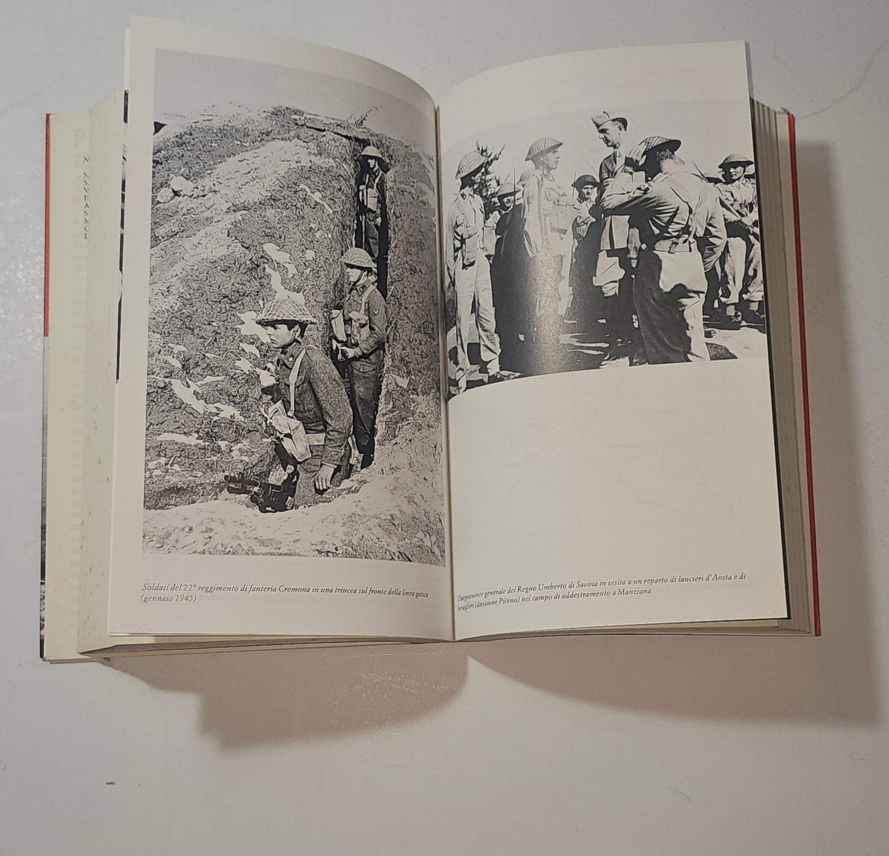 Fotografie storiche nel libro Soldati di Carlo Vallauri io libro carmine