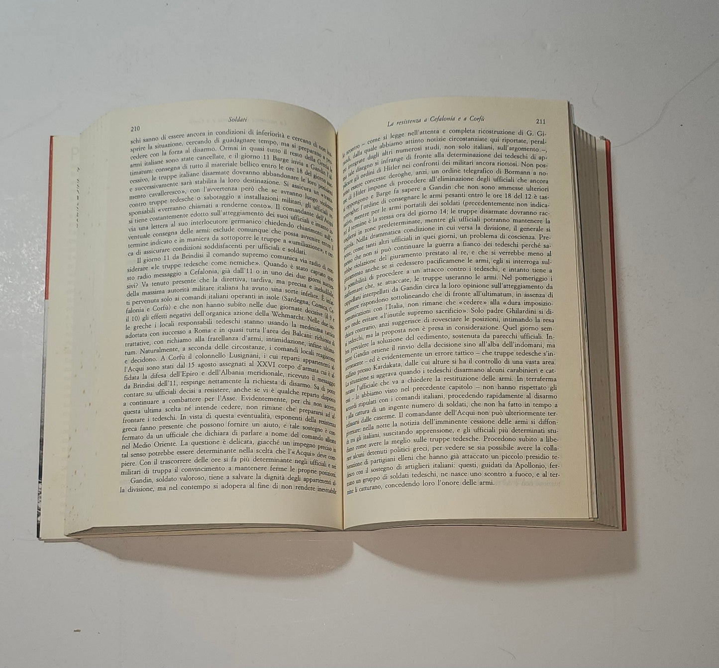 Pagine interne del volume Soldati di Carlo Vallauri io libro carmine