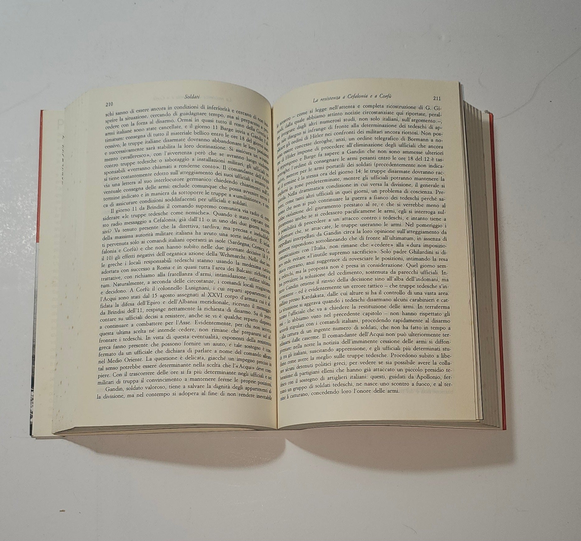 Pagine interne del volume Soldati di Carlo Vallauri io libro carmine