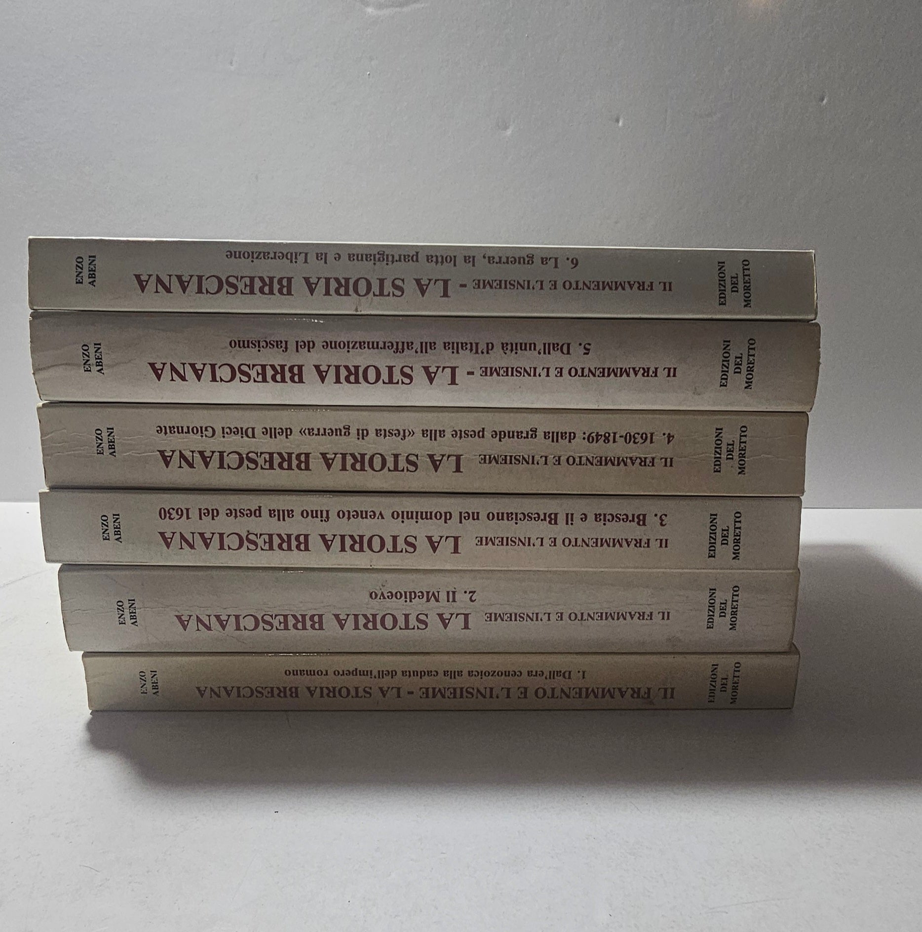 iolibrocarmine dorso libri la storia bresciana enzo abeni