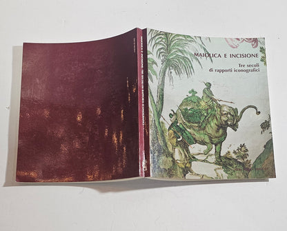 libro maiolica e incisione neri pozza copertina illustrata
