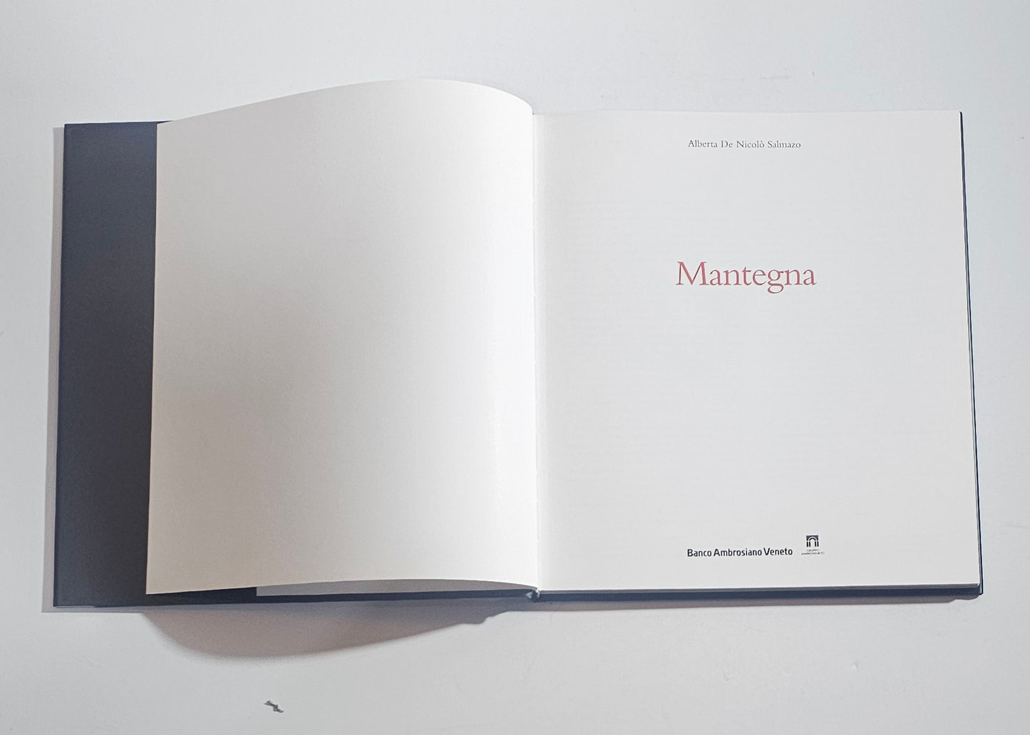 mantegna frontespizio e interno arte rinascimentale