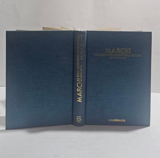 Marchi argenteria e oreficeria europee Lipinsky libro punzoni argento aperto