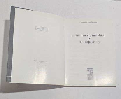 Frontespizio libro marchi ceramica italiana Asioli Martini