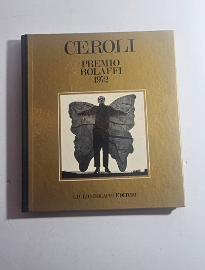 copertina libro mario ceroli premio bolaffi 1972