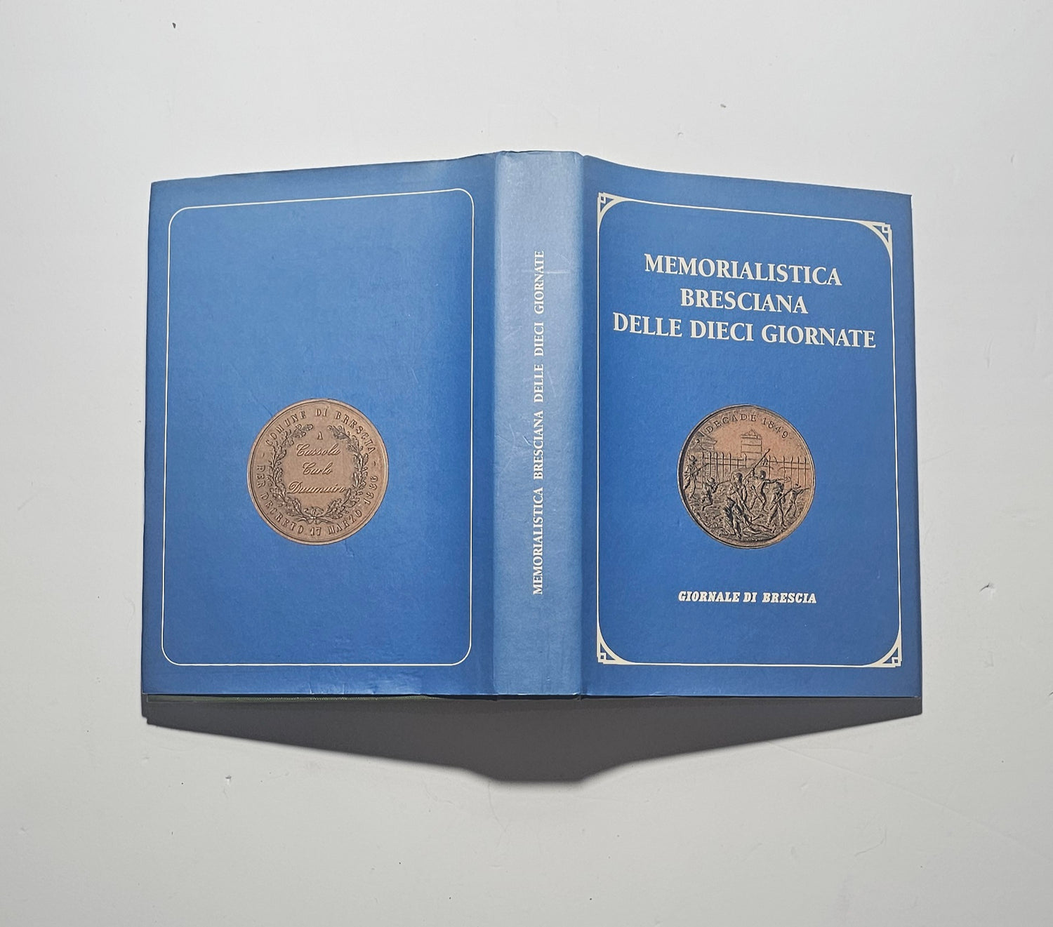 copertina memorialistica bresciana delle dieci giornate iolibrocarmine