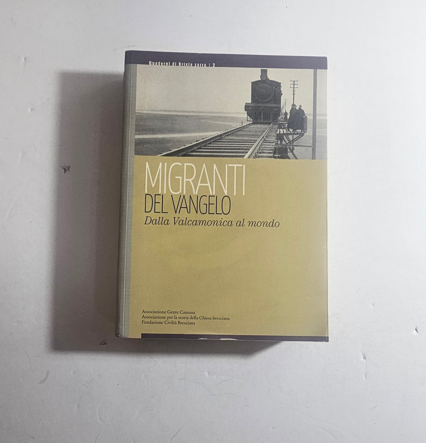 piatto anteriore  libro missionari bresciani brixia sacra fondazione civiltà bresciana 