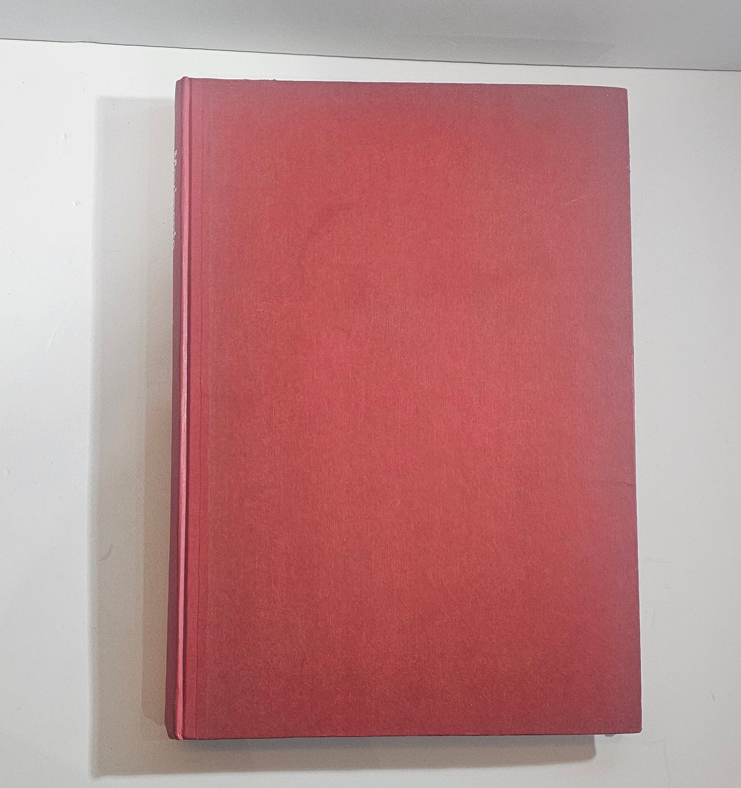 copertina volume movimento studentesco milano 1971 1974 rilegato rosso copertina di piatto