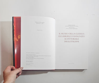 Volume illustrato storia militare italiana grafo casa museo frontespizio