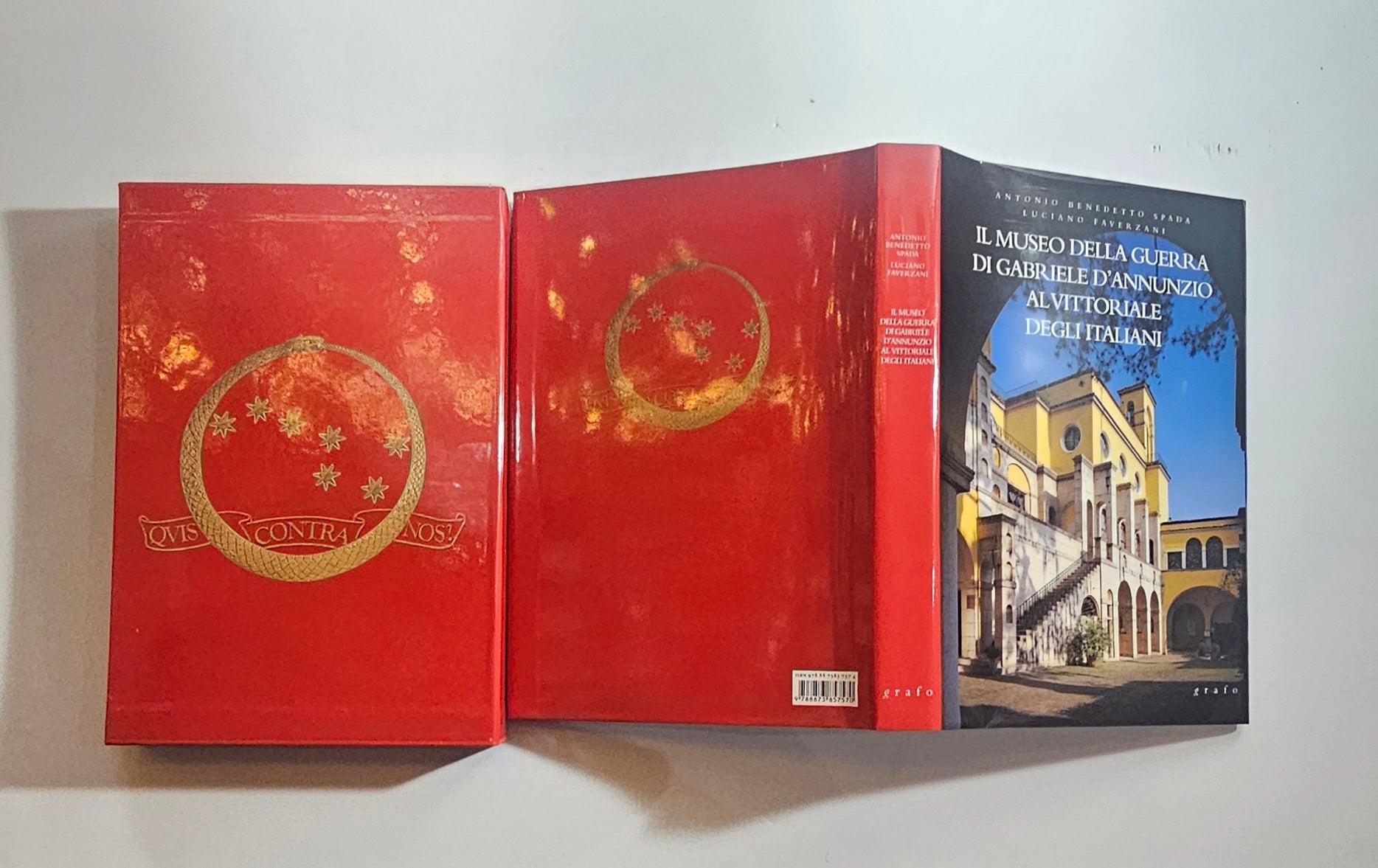 Libro Museo della guerra D’Annunzio Vittoriale
