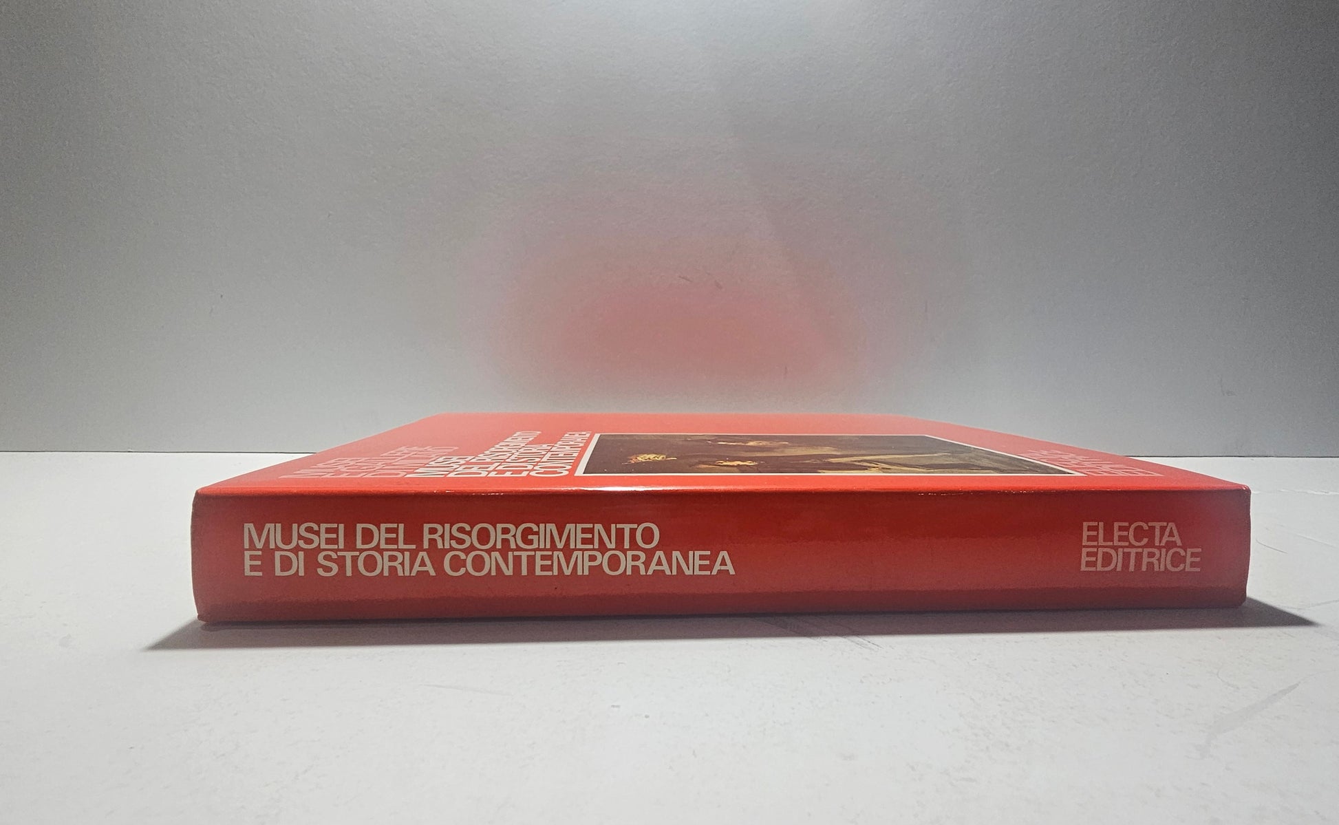 Dorso libro storia contemporanea Italia Electa
