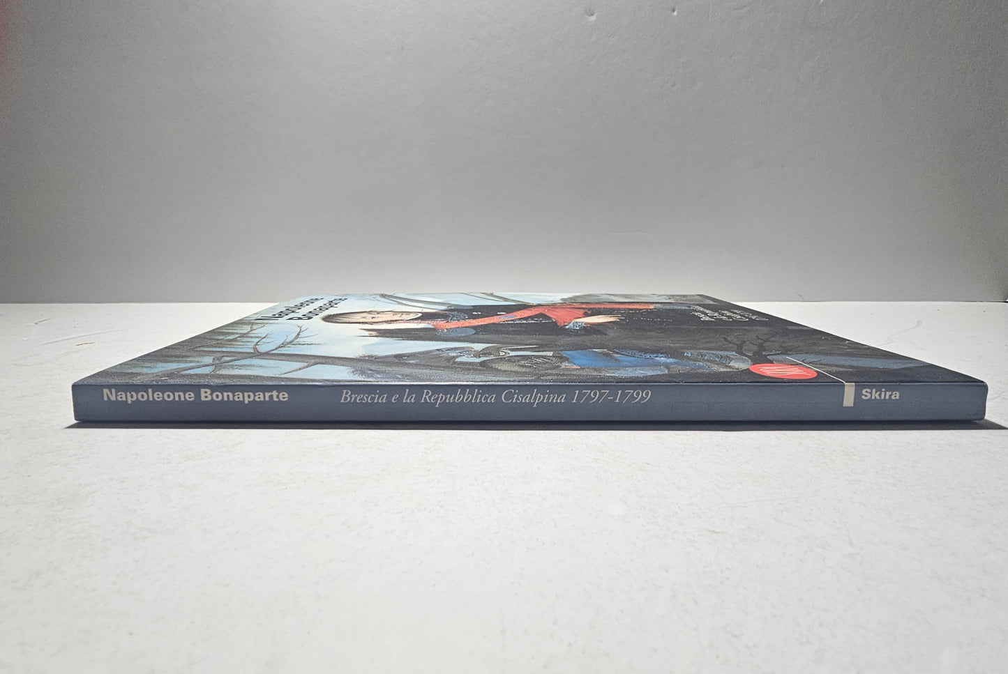Costola dorso volume Napoleone Bonaparte Brescia Repubblica Cisalpina Skira iolibrocarmine
