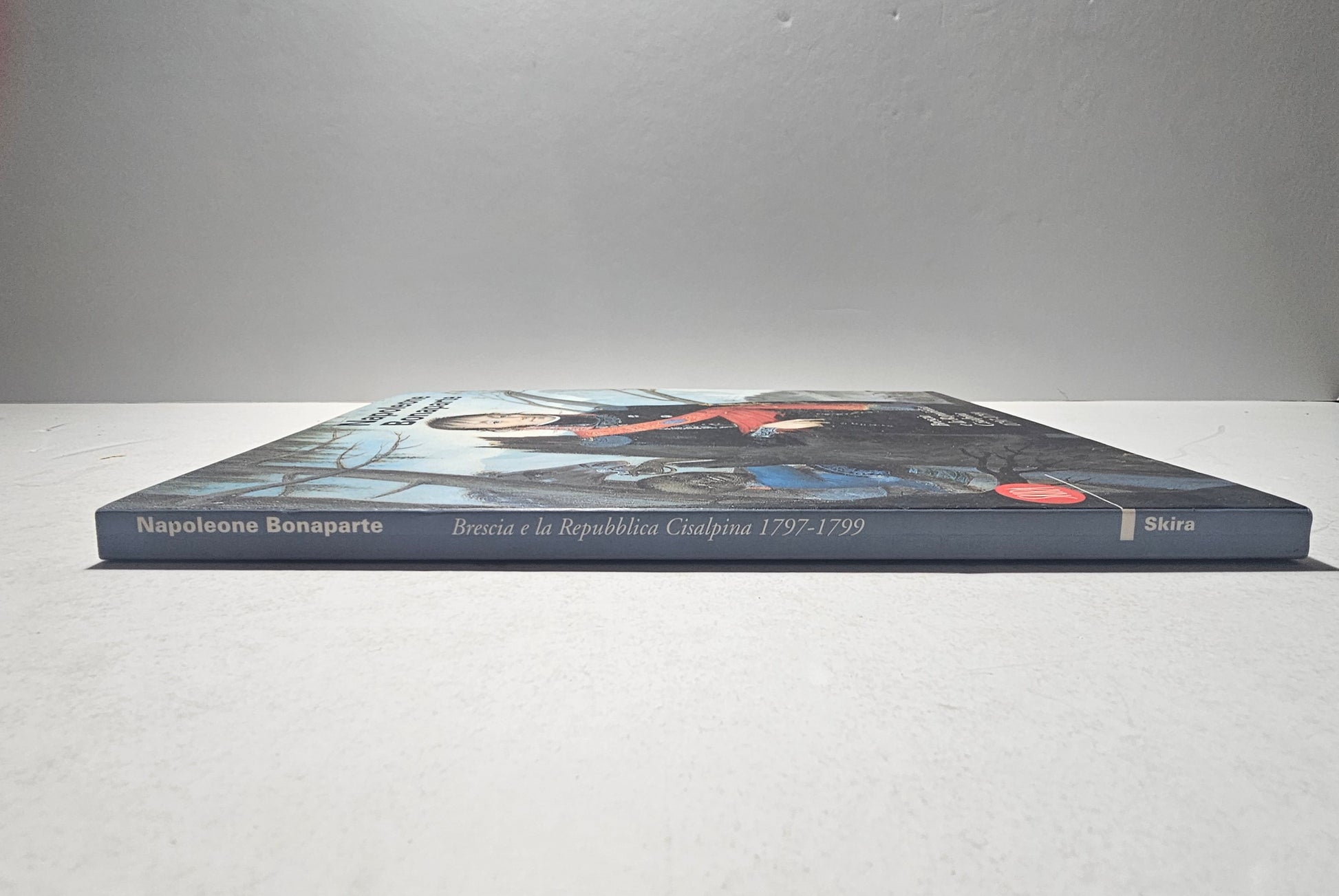 Costola dorso volume Napoleone Bonaparte Brescia Repubblica Cisalpina Skira iolibrocarmine
