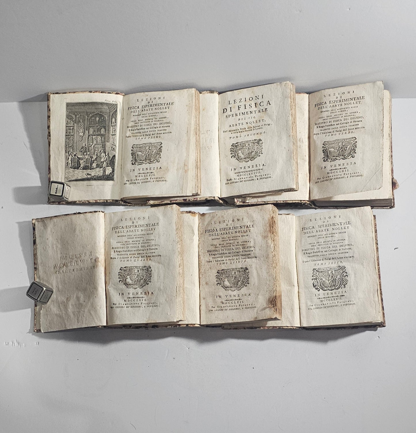 iolibrocarmine venezia 1762 libri antichi
