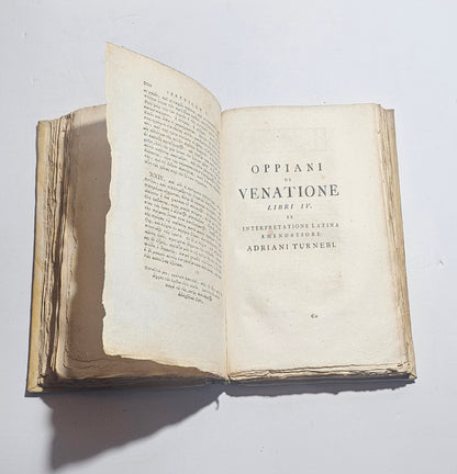 pagina titolo venatione interpretazione latina adriani turnebi
