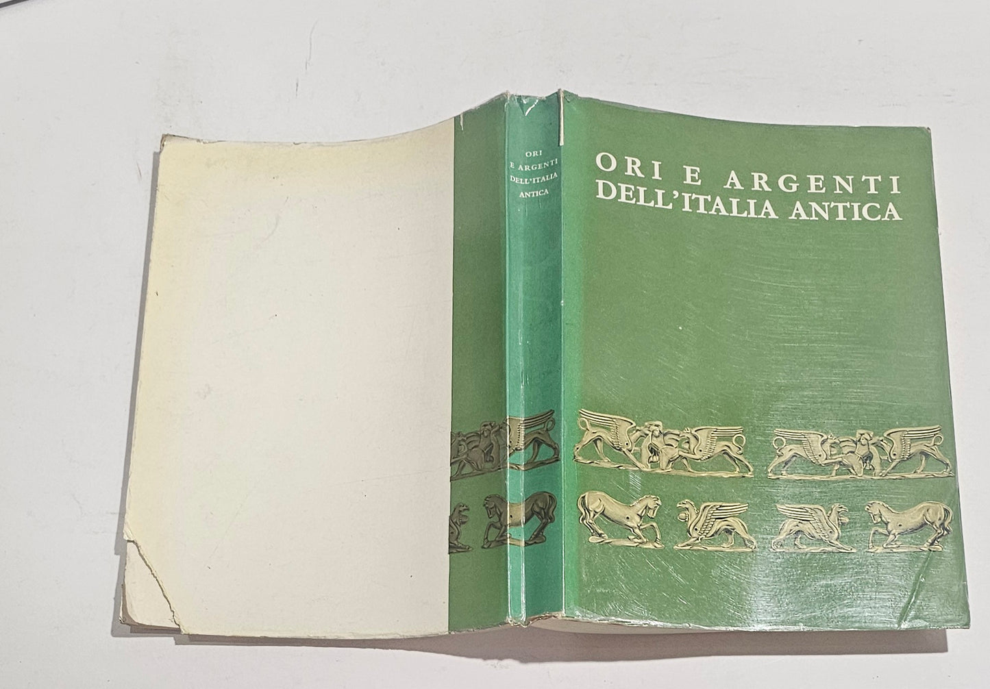 Ori e Argenti dell Italia Antica catalogo mostra Palazzo Reale Milano 1962