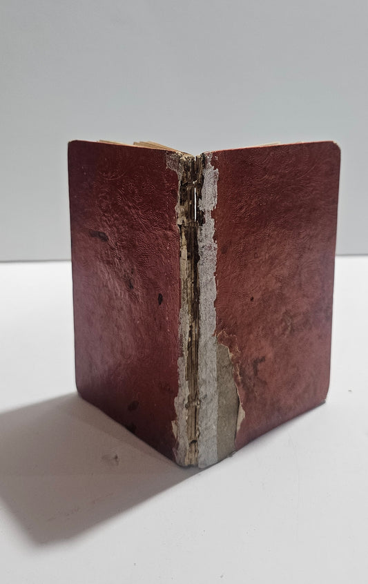 Libro antico ortolano astrologo 1864 Brescia calendario