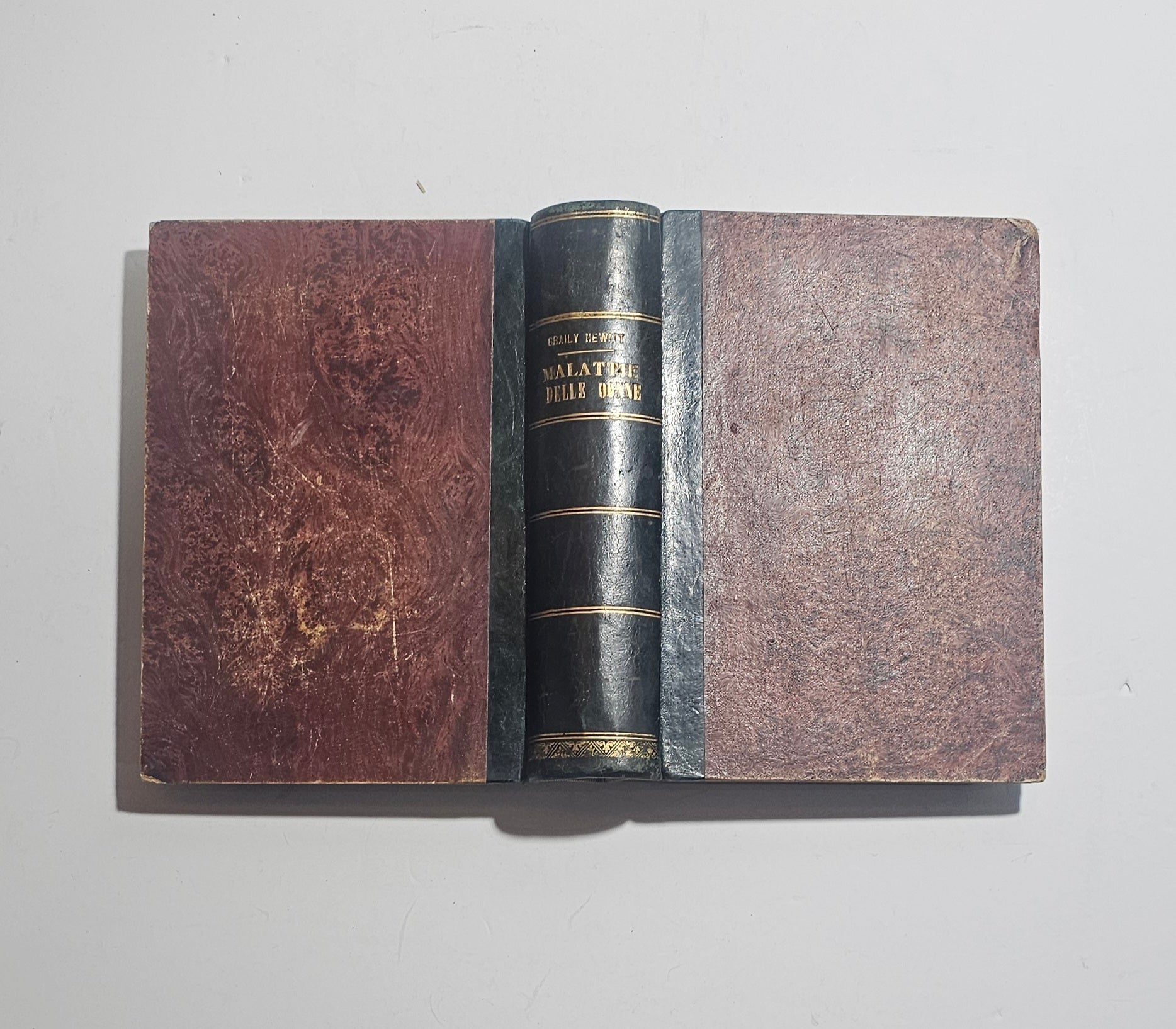 Libro antico Malattie delle Donne Hewitt
