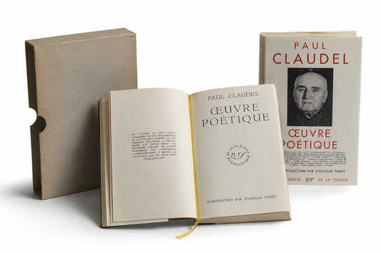 iolibrocarmine paul claudel pleiade gallimard 
