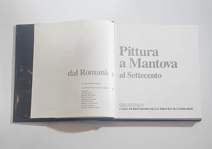 pittura a mantova libro frontespizio arte lombarda romanico settecento