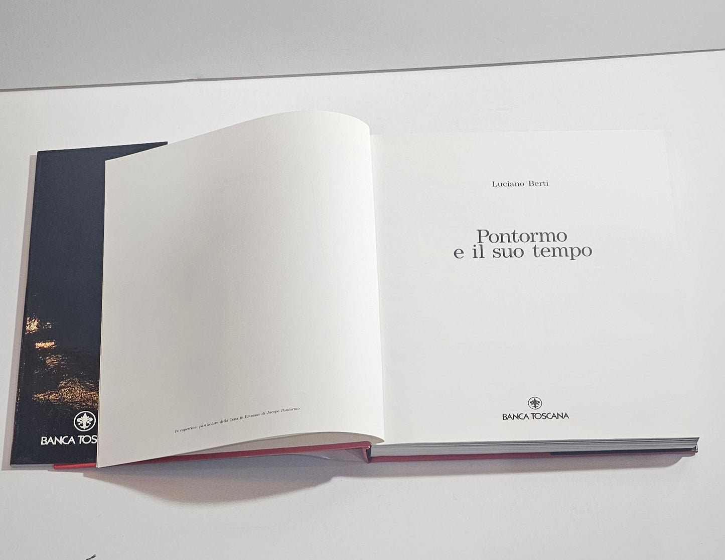 pontormo e il suo tempo frontespizio luciano berti libro arte