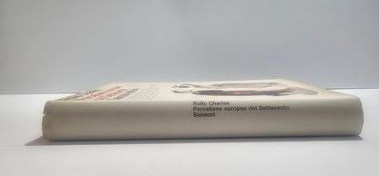 Dorso libro Porcellane europee del Settecento arte ceramica