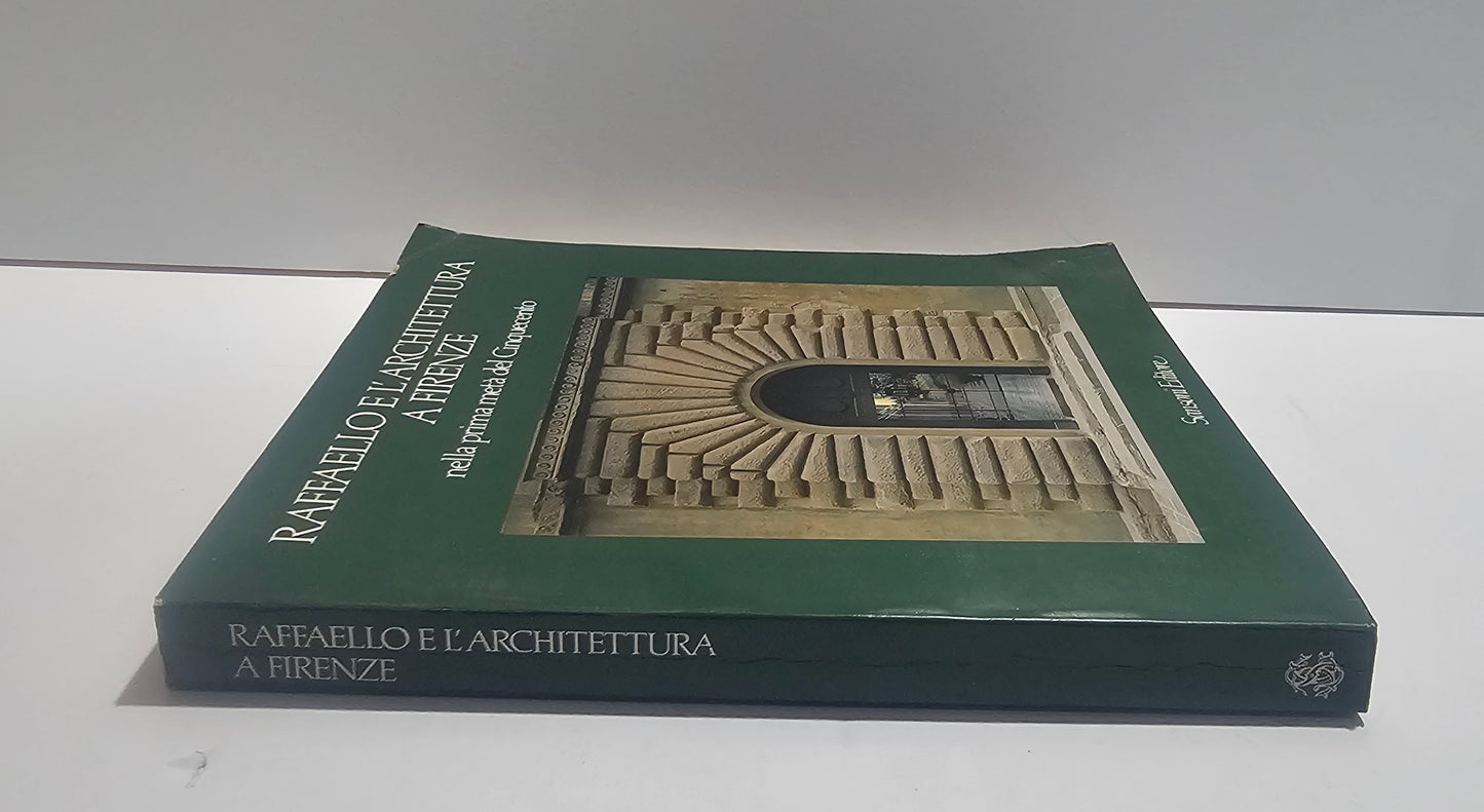 Copertina dorso libro arte Sansoni Raffaello Firenze