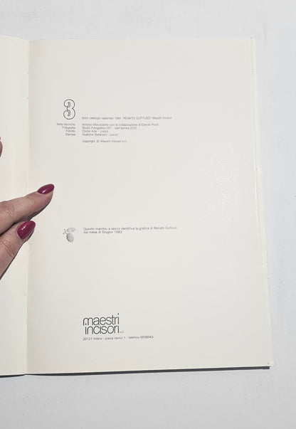 guttuso catalogo grafica maestri incisori colophon