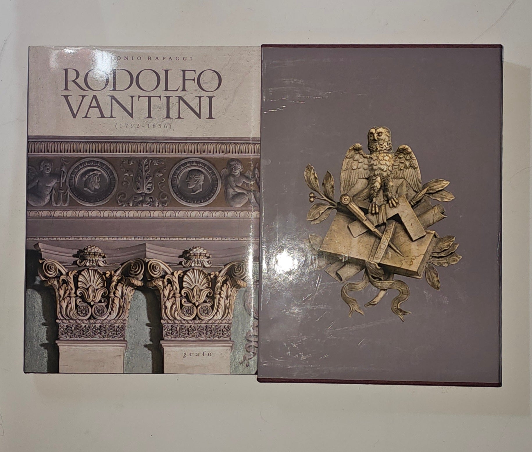 iolibrocarmine libro rodolfo vantini copertina catalogo architettura
