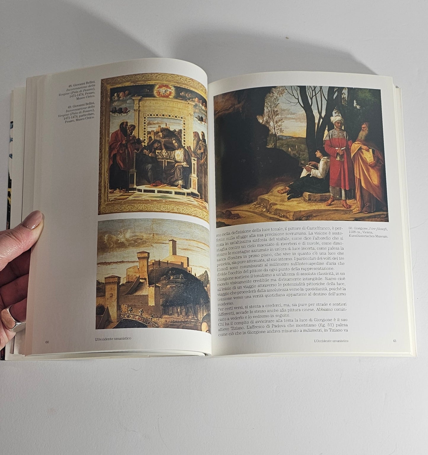 Pagine illustrate arte occidentale e orientale confronto
