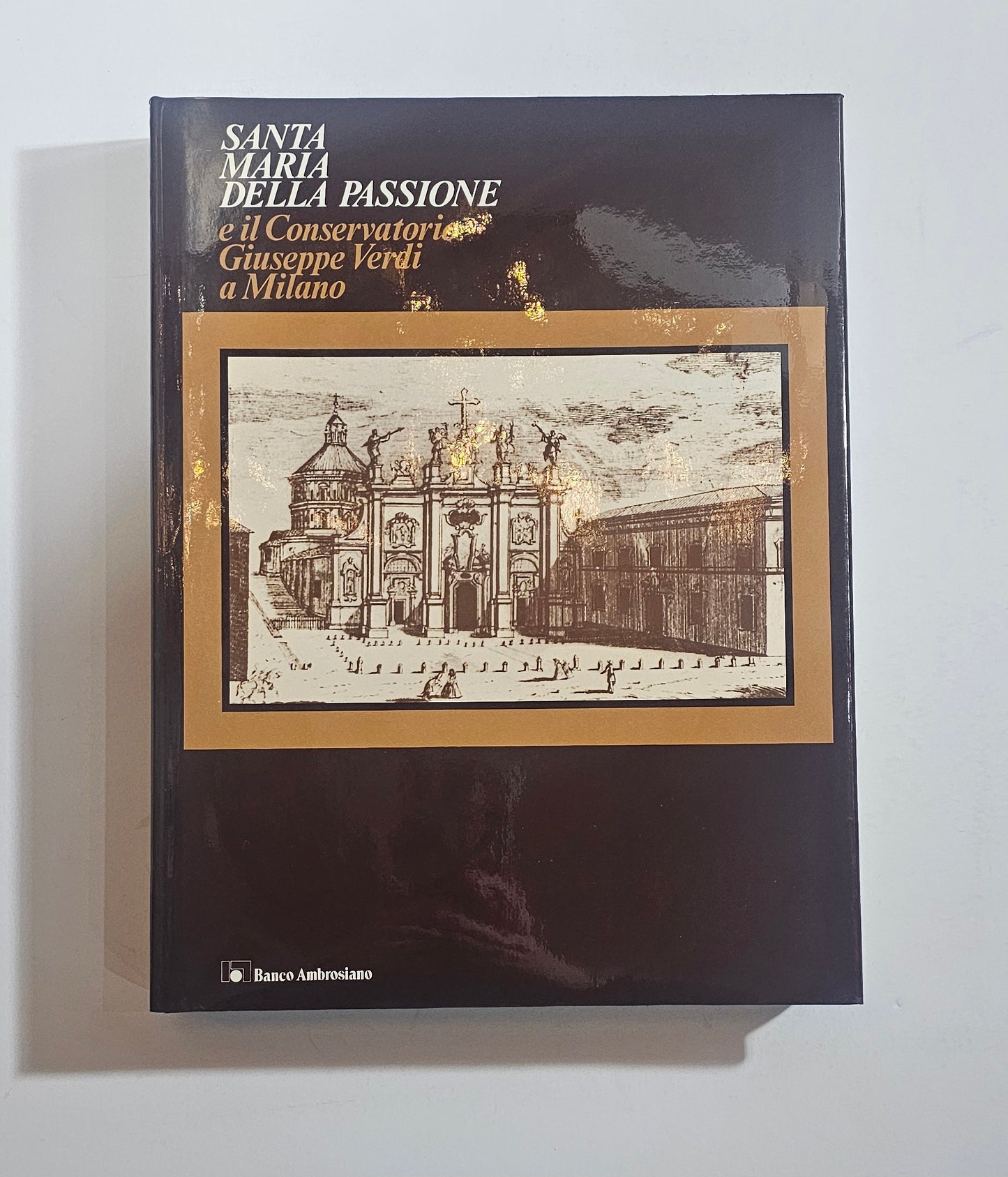 santa maria della passione milano piatto anteriore  libro banco ambrosiano