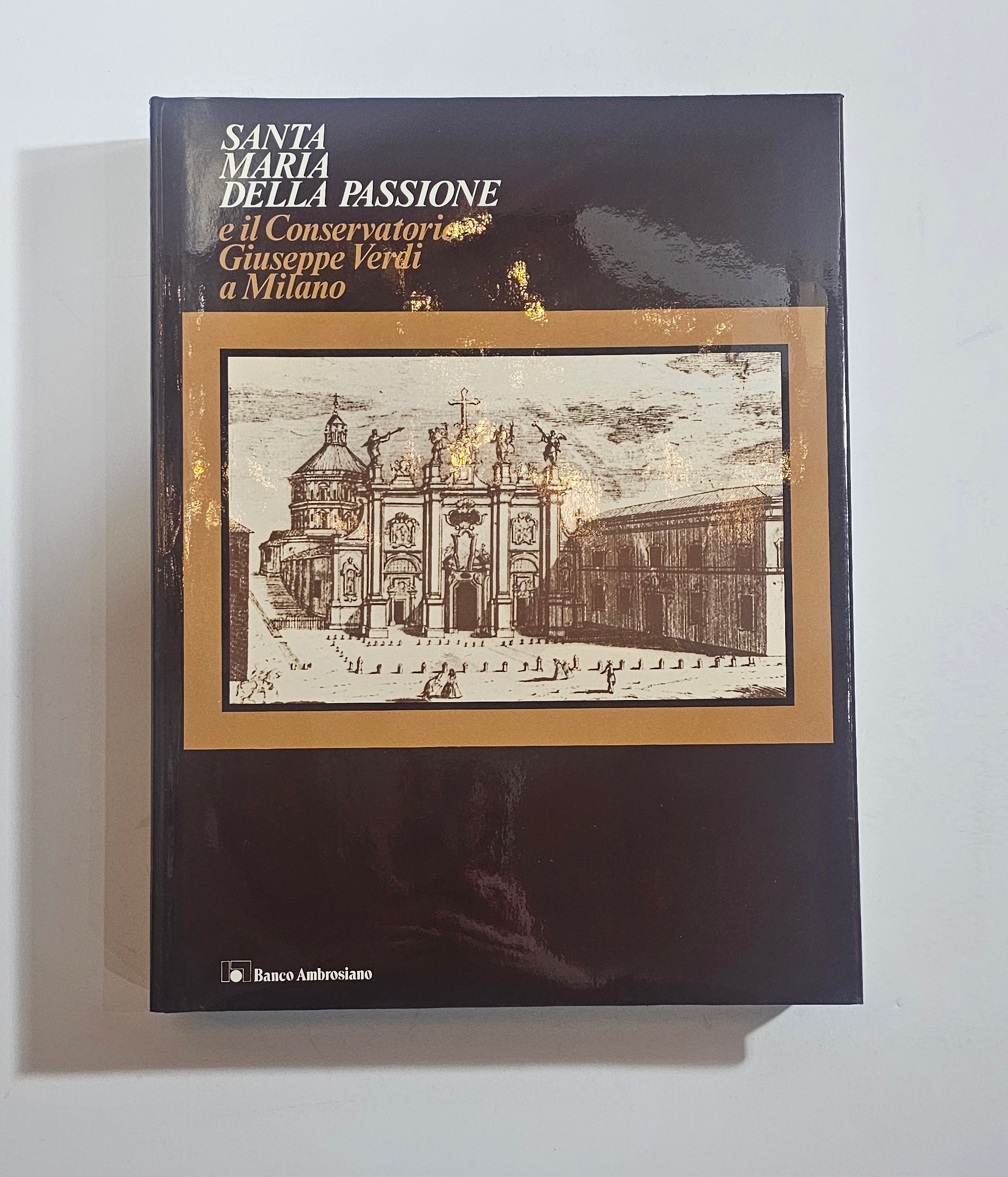 santa maria della passione milano piatto anteriore  libro banco ambrosiano